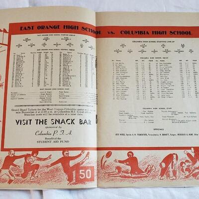 1949 Columbia High School versus East Orange football program
