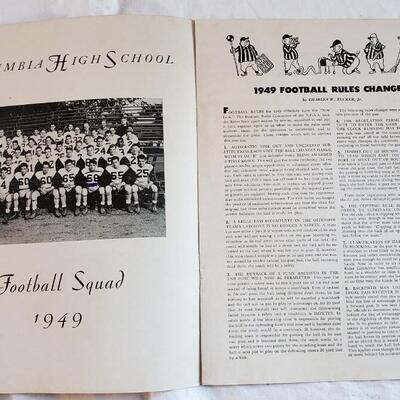 1949 Columbia High School vs Plainfield football program