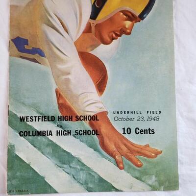 1949 Columbia High School versus Westfield football program