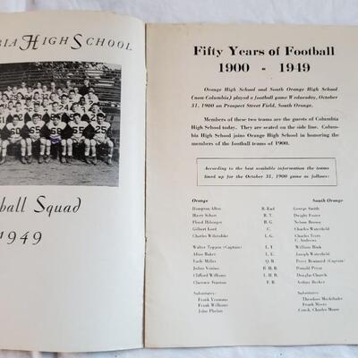 1949 Orange High School versus Columbia High School football program