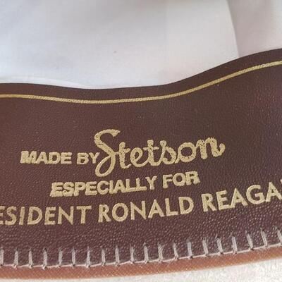 Stetson hat made for Ronald Reagan