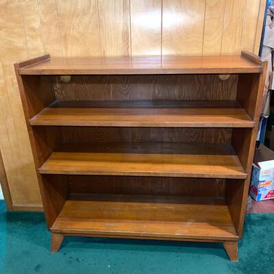 Lot 262  Solid Wood Book Shelf 35" H x 36" W x 12" D