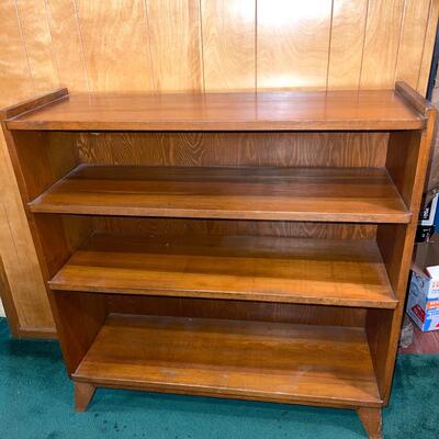 Lot 263 Solid Wood Bookshelf Office Library 35x36x12
