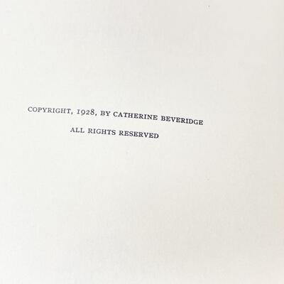 1928 â€œABRAHAM LINCOLN: 1809-1858â€ BY ALBERT J. BEVERIDGE HARDBACK VOLUMES 1 & 2