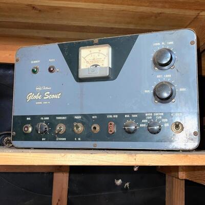 Lot 297 Globe Scout Ham Radio Transmitter 680A