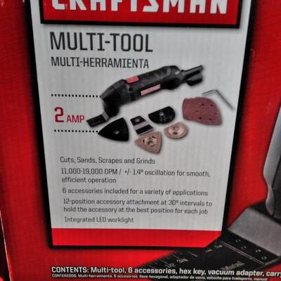 LOT 83 CRAFTSMAN MULTI-TOOL WITH TOOLBAG