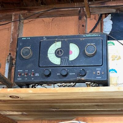 Lot 298 Hallicrafters Receiver Ham Radio Model S-30