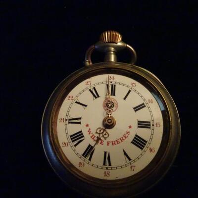 LOT 971. ANTIQUE WILLIE FRERES SWISS POCKET WATCH