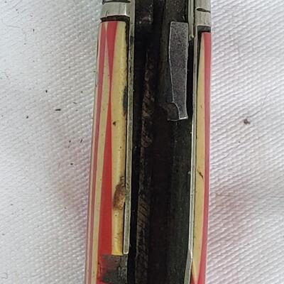 VINTAGE REMINGTON USA STARS STRIPES BOY SCOUT FLAG R3335 POCKET KNIFE