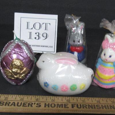 Lot of Unused Easter Candles