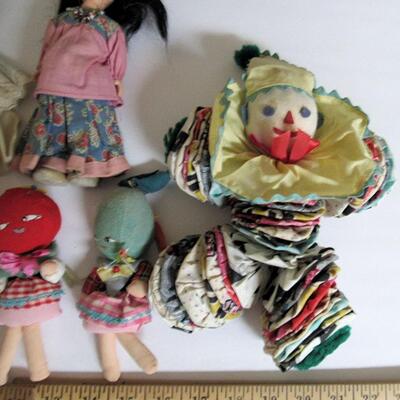 Lot of Vintage Small Dolls