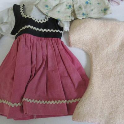 Lot of Large Sized Doll Clothes, Commercially Made and Hand Made Vintage