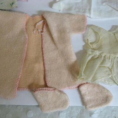Lot of Large Sized Doll Clothes, Commercially Made and Hand Made Vintage