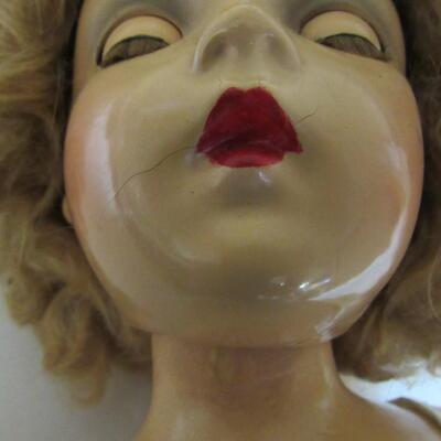 Vintage Large Doll With Clothes, Read Description and See All Photos!