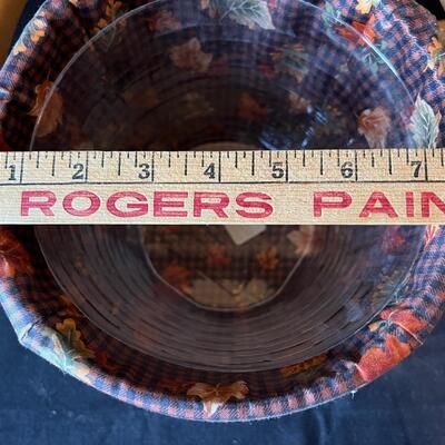 Special Longaberger Basket Maple Tag Lined Lid Signed 1996