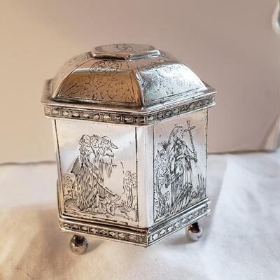 Small silver plated box Metropolitan Museum of Art