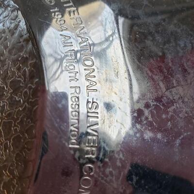 International Silver Company poppy plate and Spoon