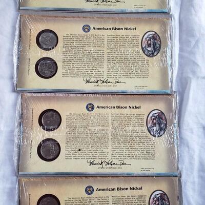 2005 Buffalo nickles (8 nickles)