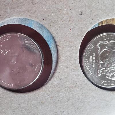 2005 Buffalo nickles (8 nickles)