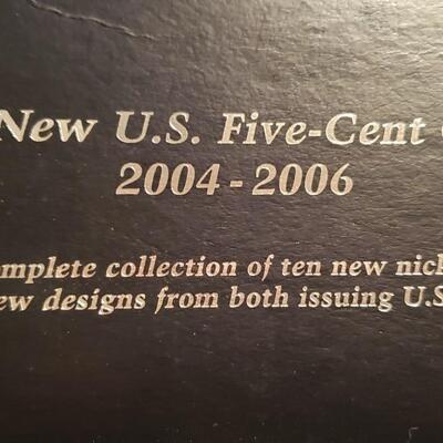 2004-2005 u.s. 5 cent collection