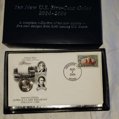 2004-2005 u.s. 5 cent collection