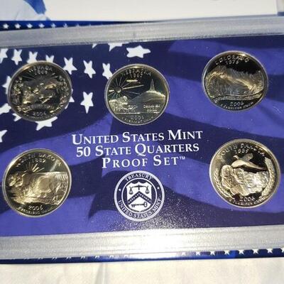 2000 to 2006 mint proof sets