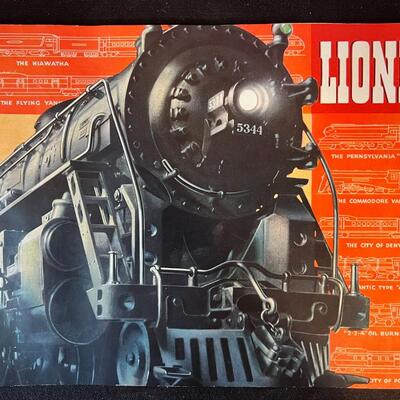 Lot of 5 Antique / Vintage 1930s Train Catalogs