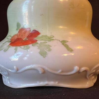 19th C Oil Lamp in Amazing Condition w Glass Chimney