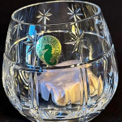 2 Waterford Crystal Votive Candle Vases Unused!