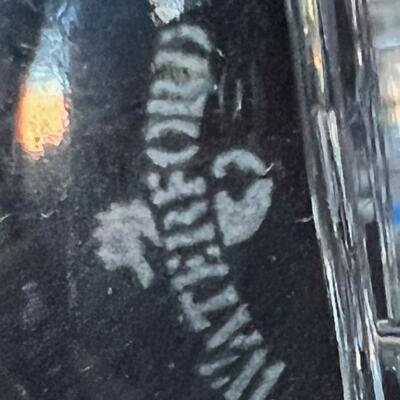 Waterford Crystal Cross Holy Water Font. Sticker intact