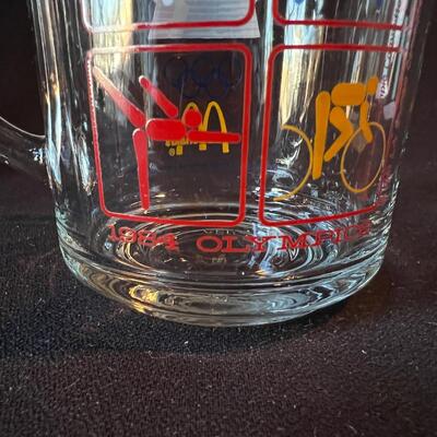 1984 Summer Olympics Los Angeles McDonald's Glass Mugs