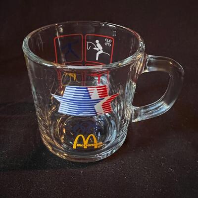 1984 Summer Olympics Los Angeles McDonald's Glass Mugs