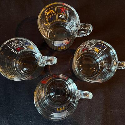 1984 Summer Olympics Los Angeles McDonald's Glass Mugs