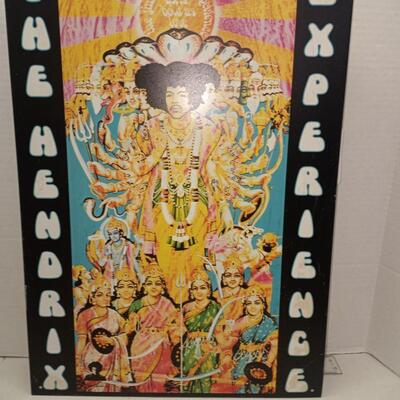 The Jimi Hendrix Experience CONCERT METAL TIN SIGN POSTER WALL PLAQUE