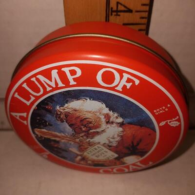 The Tin Box Company A Lump Of Coal Holiday Collectible Tin For The Naughty