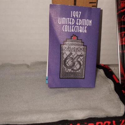 1997 Zippo 65th Anniversary Collectible Tin Box EMPTY No Lighter