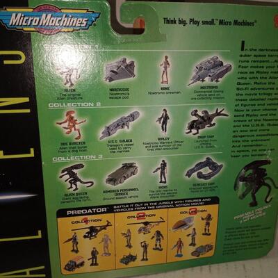 1996 Galoob Micro Machines 74848 ALIENS Collection 2