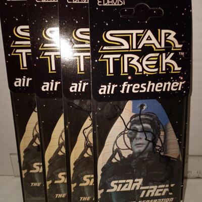 1996 E Davis Star Trek The Next Generation Air Freshener Borg NEW Condition BX6