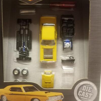 American Muscle '69 Cougar Eliminator Die Cast 1:64 scale Yellow