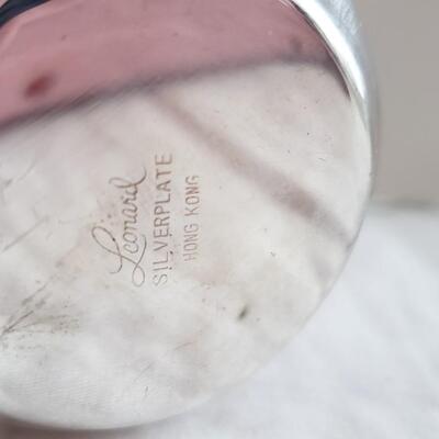 Silver Plate Leonard sippy cup baby