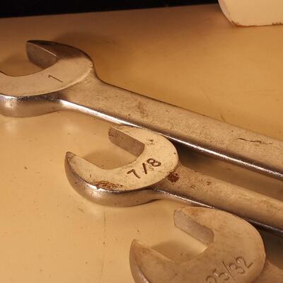 Armalloy open wrench set 1 15/16 7/8 3/4 25/32 11/16