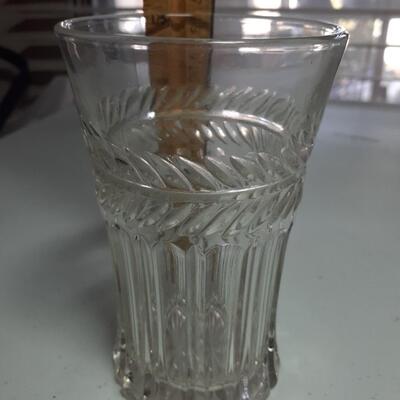 Vintage drinking glass
