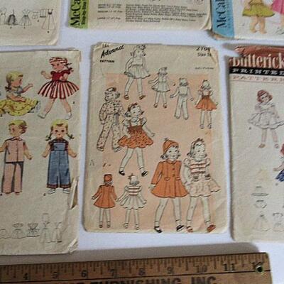 Old Doll Clothes Patterns
