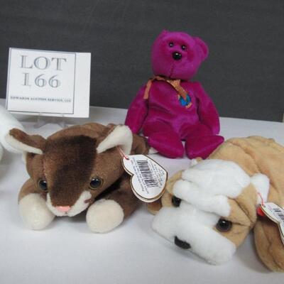 TY Beanie Baby Lot Valentino, Millennium, More