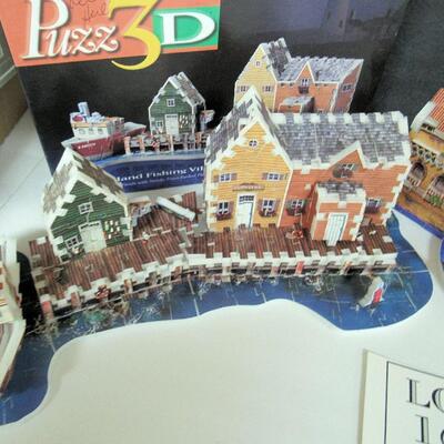 Lot of Vintage and Modern Puzzles