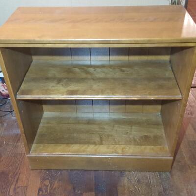 Ethan Allen Baumritter Solid Maple wood bookcase record albums case