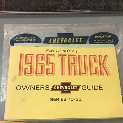 1965 Chevrolet C-10 1/2 Ton Pickup Truck - 8 cyl