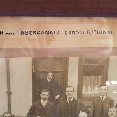 Wales Merthyr Pentrebach and Abercanaid Constitutional Club Antique photo