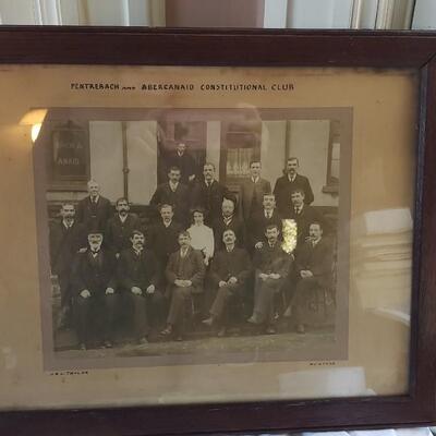 Wales Merthyr Pentrebach and Abercanaid Constitutional Club Antique photo