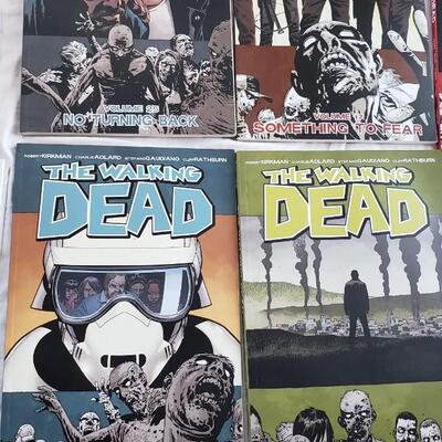 Walking Dead books Lot